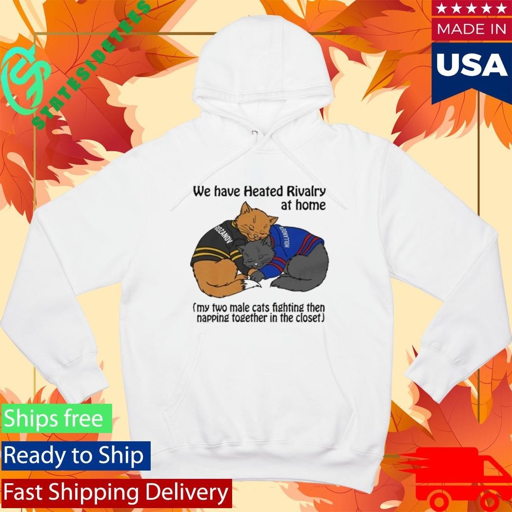 We Have Heated Rivalry At Home Cat Shirt