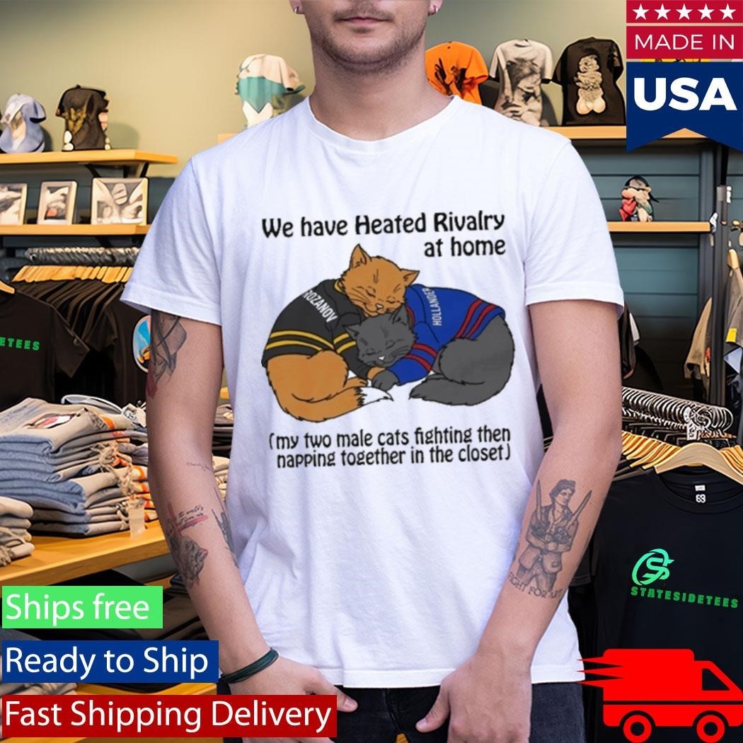 We Have Heated Rivalry At Home Cat Shirt