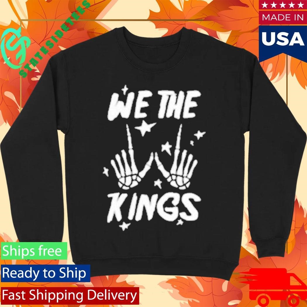 We The Kings Skeleton Hands Shirt
