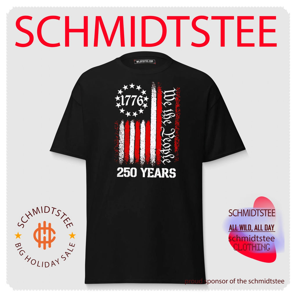 We the People 1776 250 Years American Flag shirt