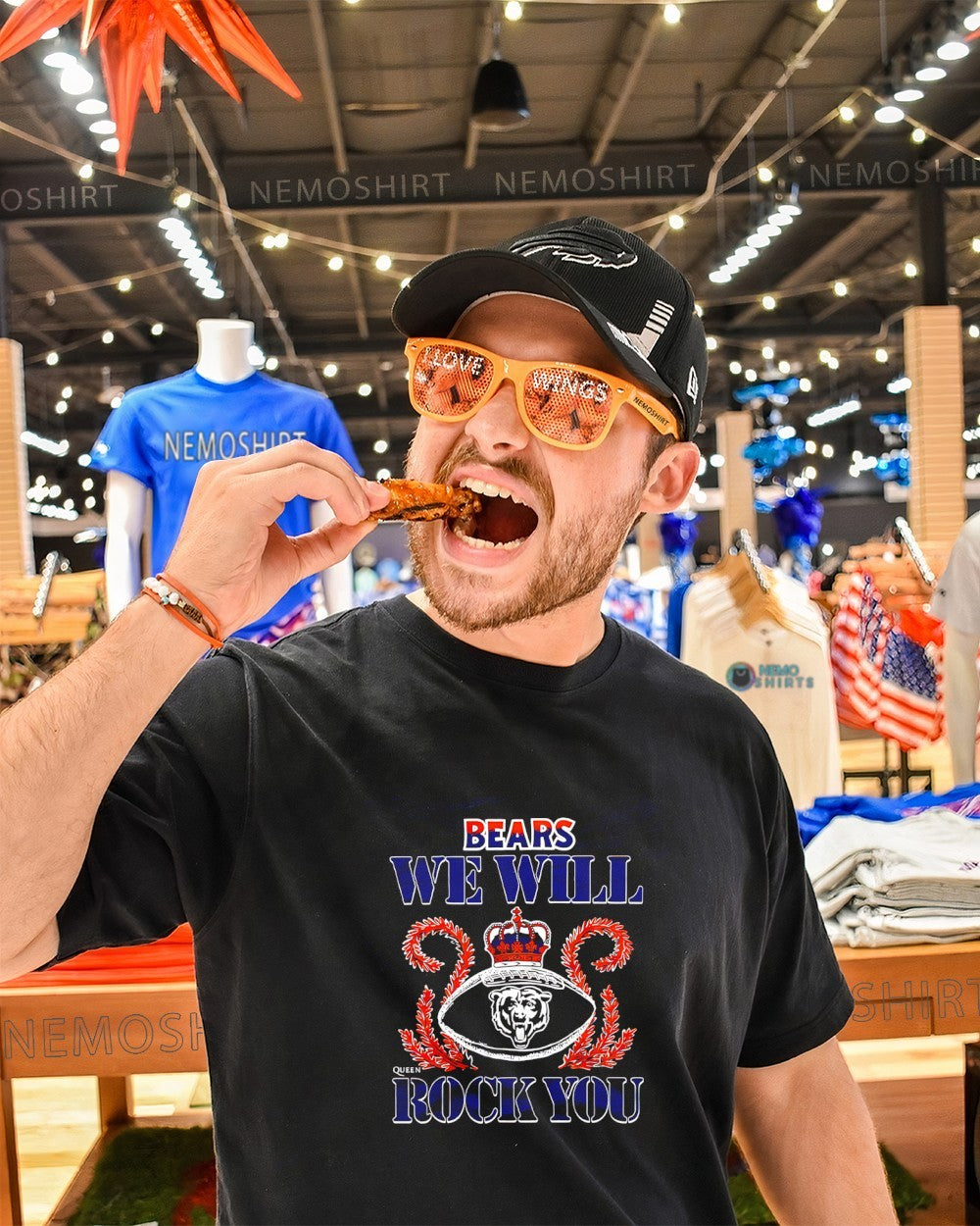 We will rock you Chicago Bears crown queen shirt
