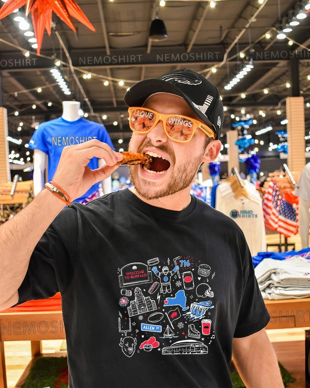 Welcome to Buffalo Bills Allen st doodles shirt