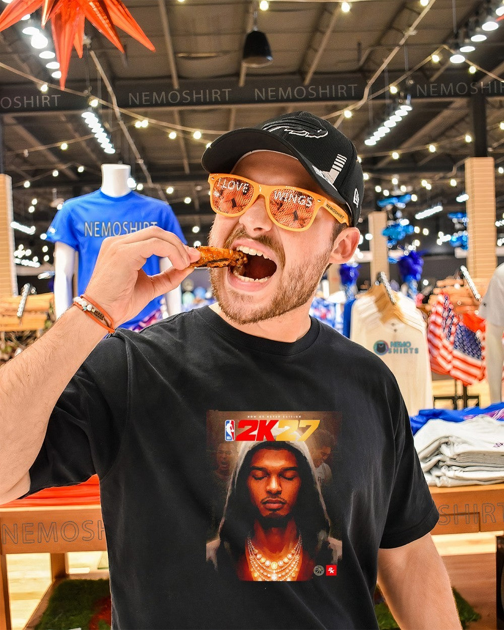 Wemby Castle and Harper NBA 2K27 shirt