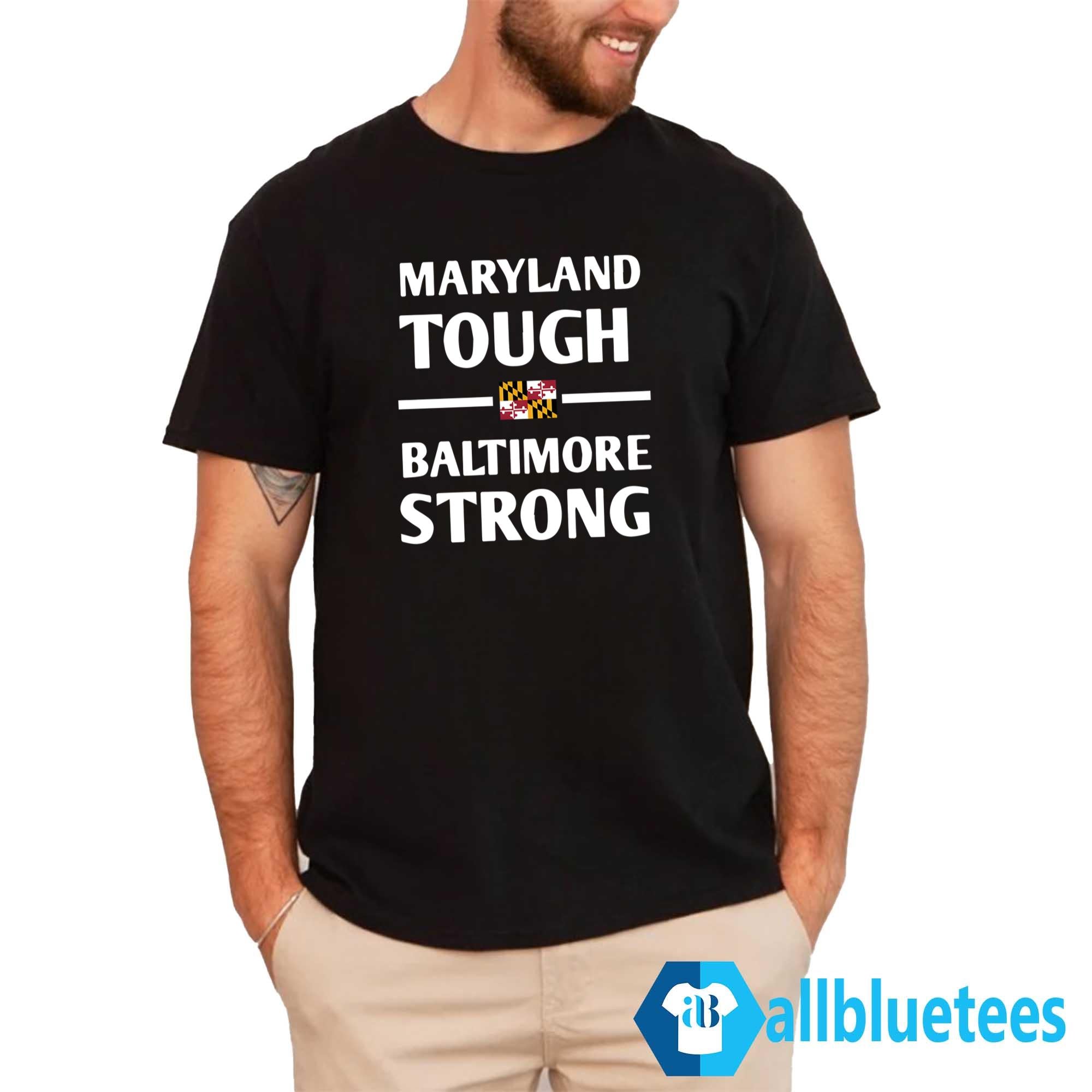 Wes Moore Maryland Tough Baltimore Strong Shirt