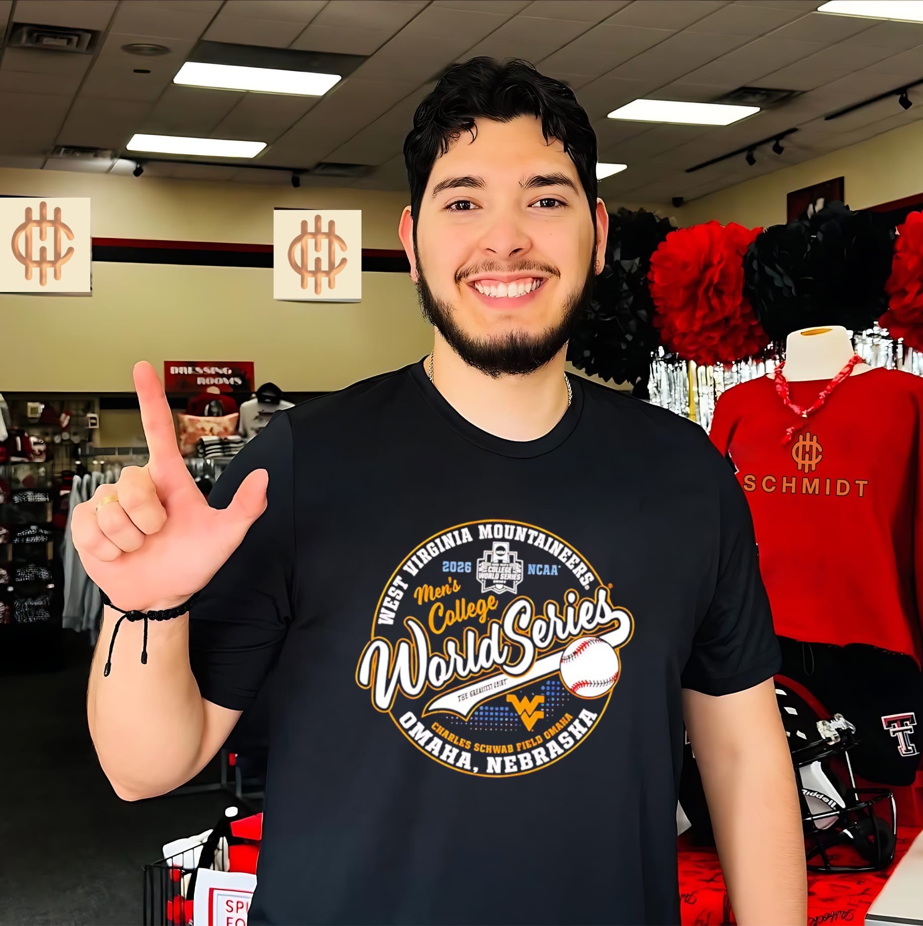 West Virginia Mountaineers 2026 College World Series Omaha Nebraska Logo shirt
