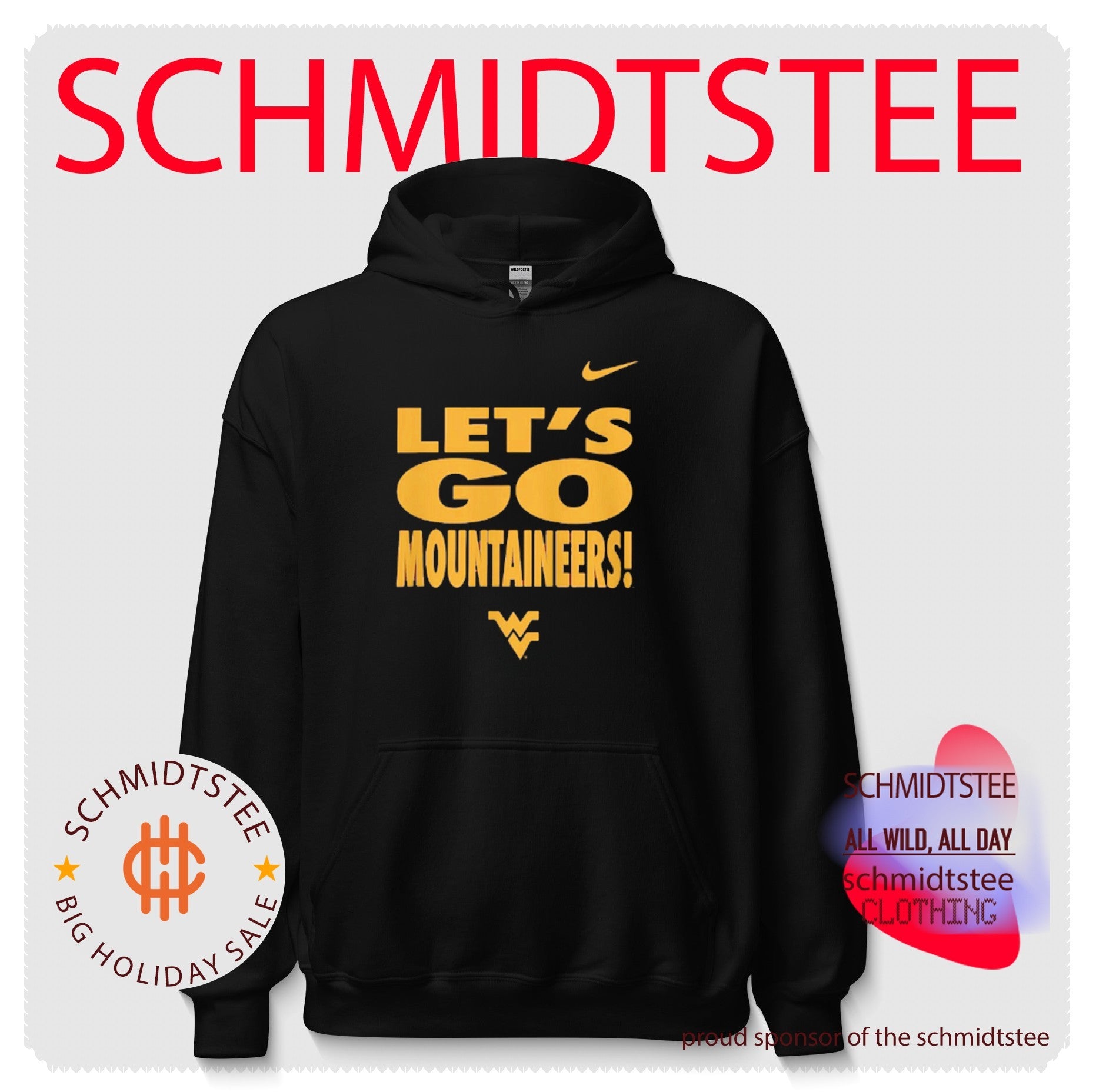 West Virginia Mountaineers Let’s Go Mountaineers Slogan shirt