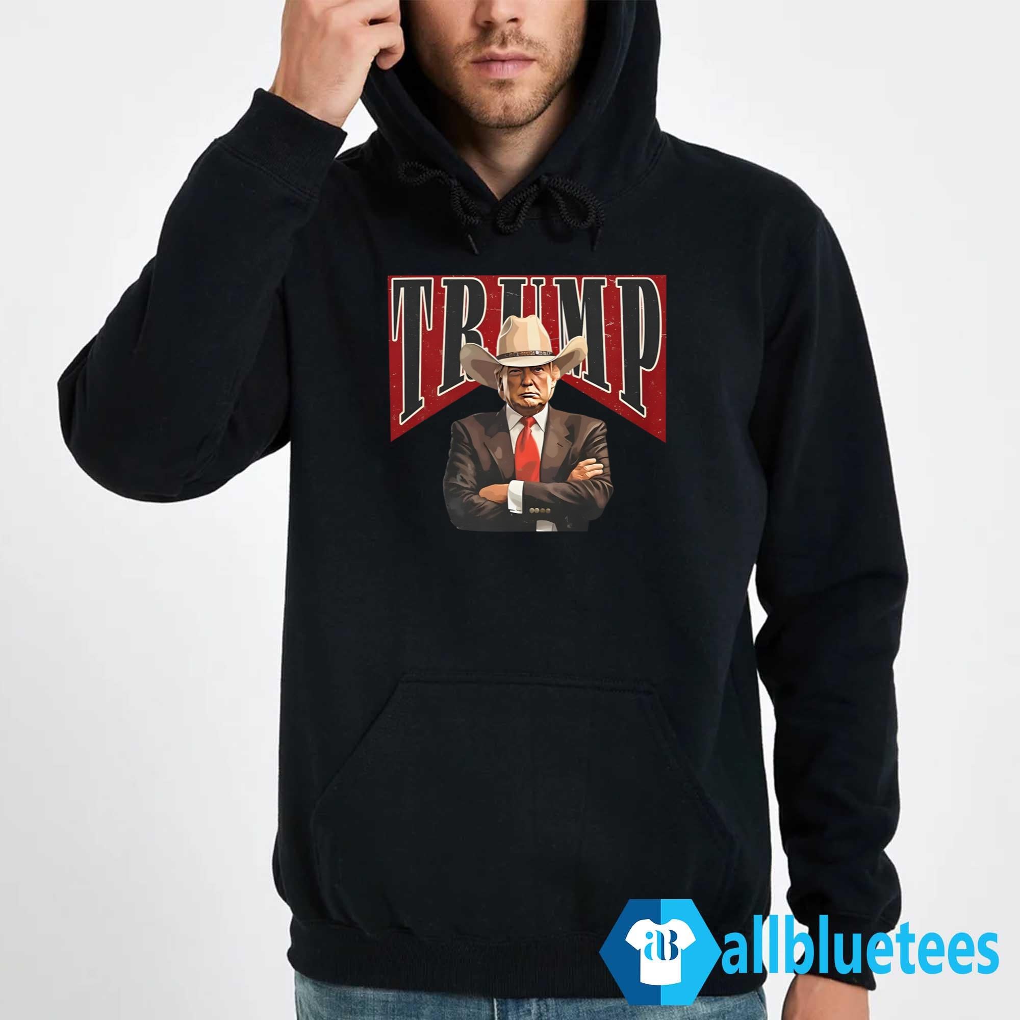 Western Cowboy Trump 2024 Shirt