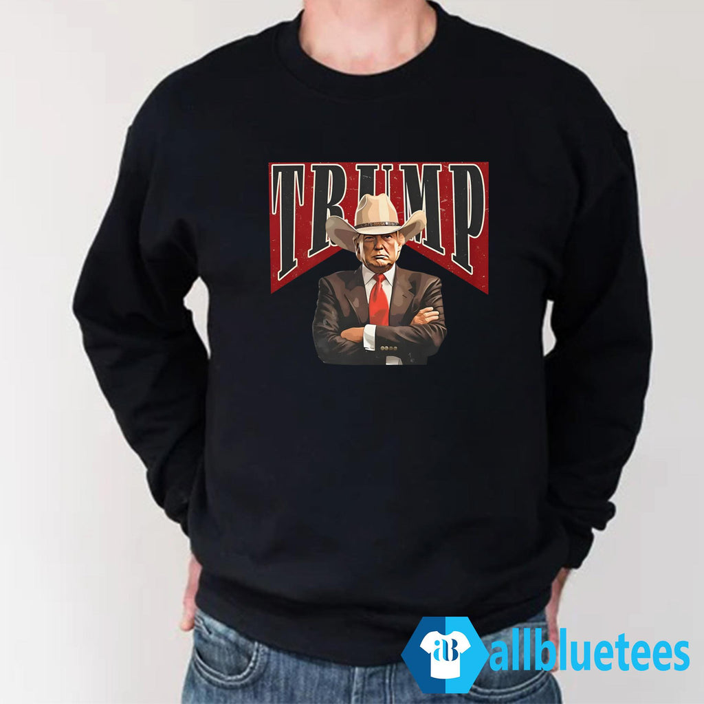 Western Cowboy Trump 2024 Shirt