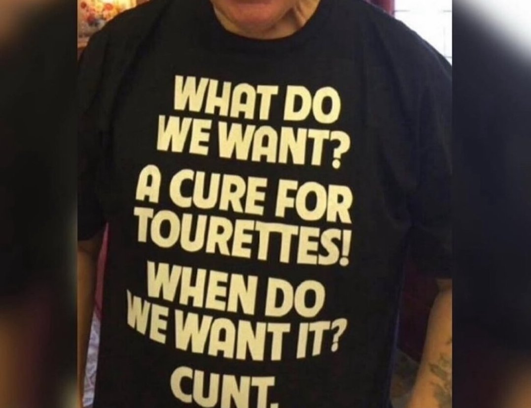 What Do We Want A Cure For Tourettes T-Shirt