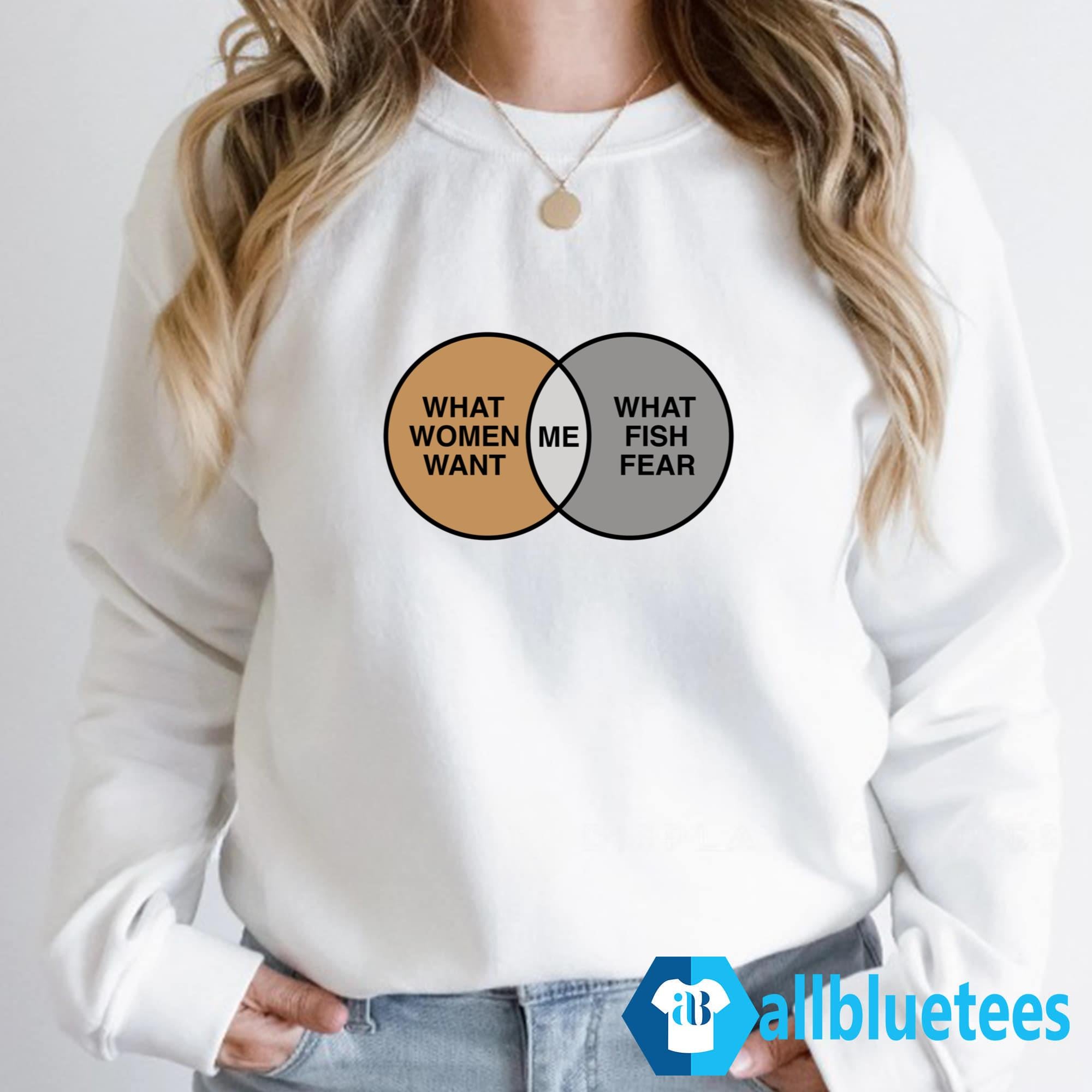 What Women Want – What Fish Fear – Me Shirt