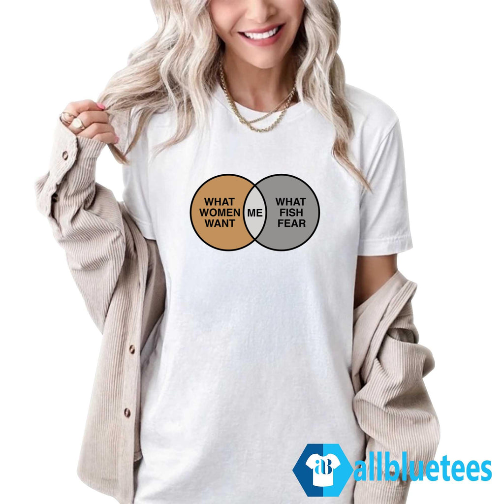 What Women Want – What Fish Fear – Me Shirt