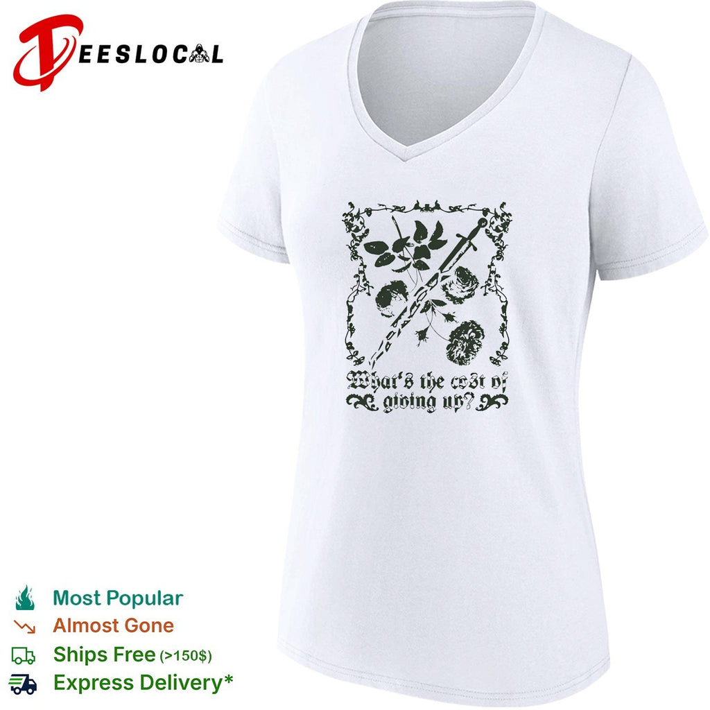 What’s the cost of giving up rose dagger shirt
