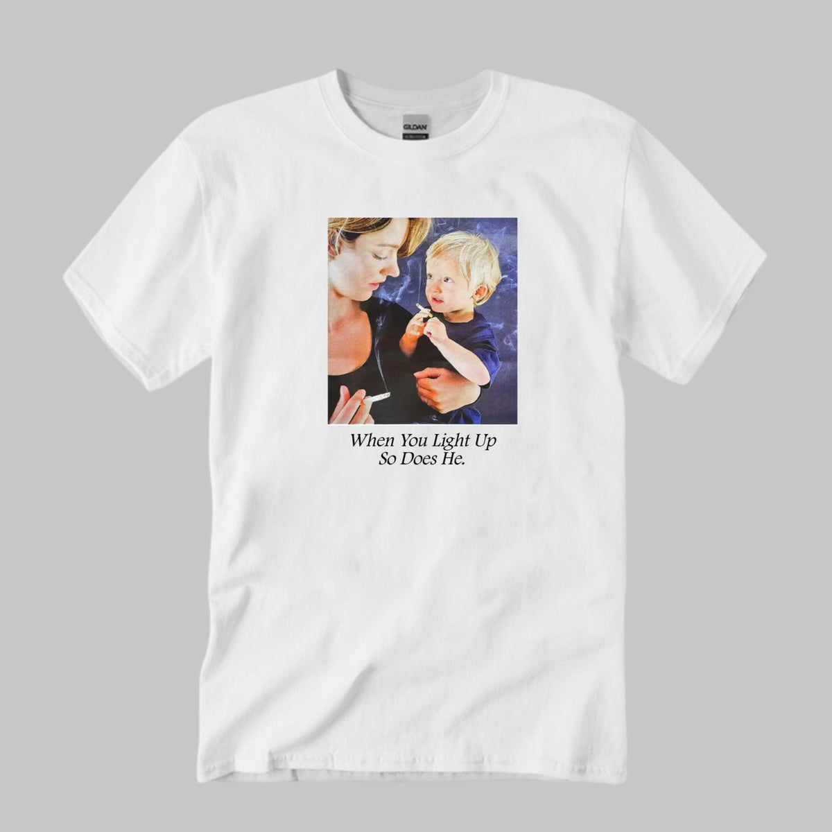 When You Light Up So Does He Shirt