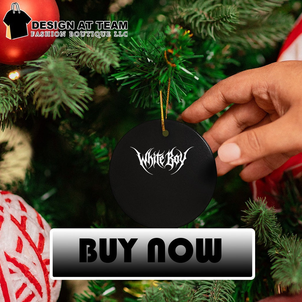 White boy heavy metal style shirt