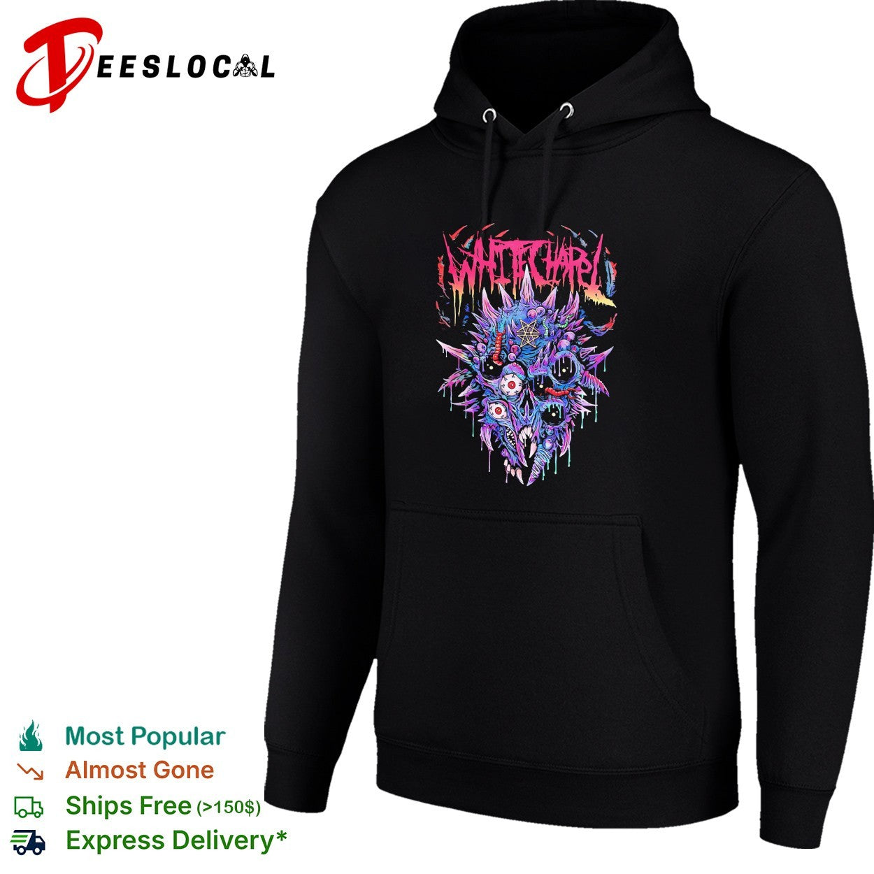 Whitechapel 2026 Summer Cultist Trip shirt