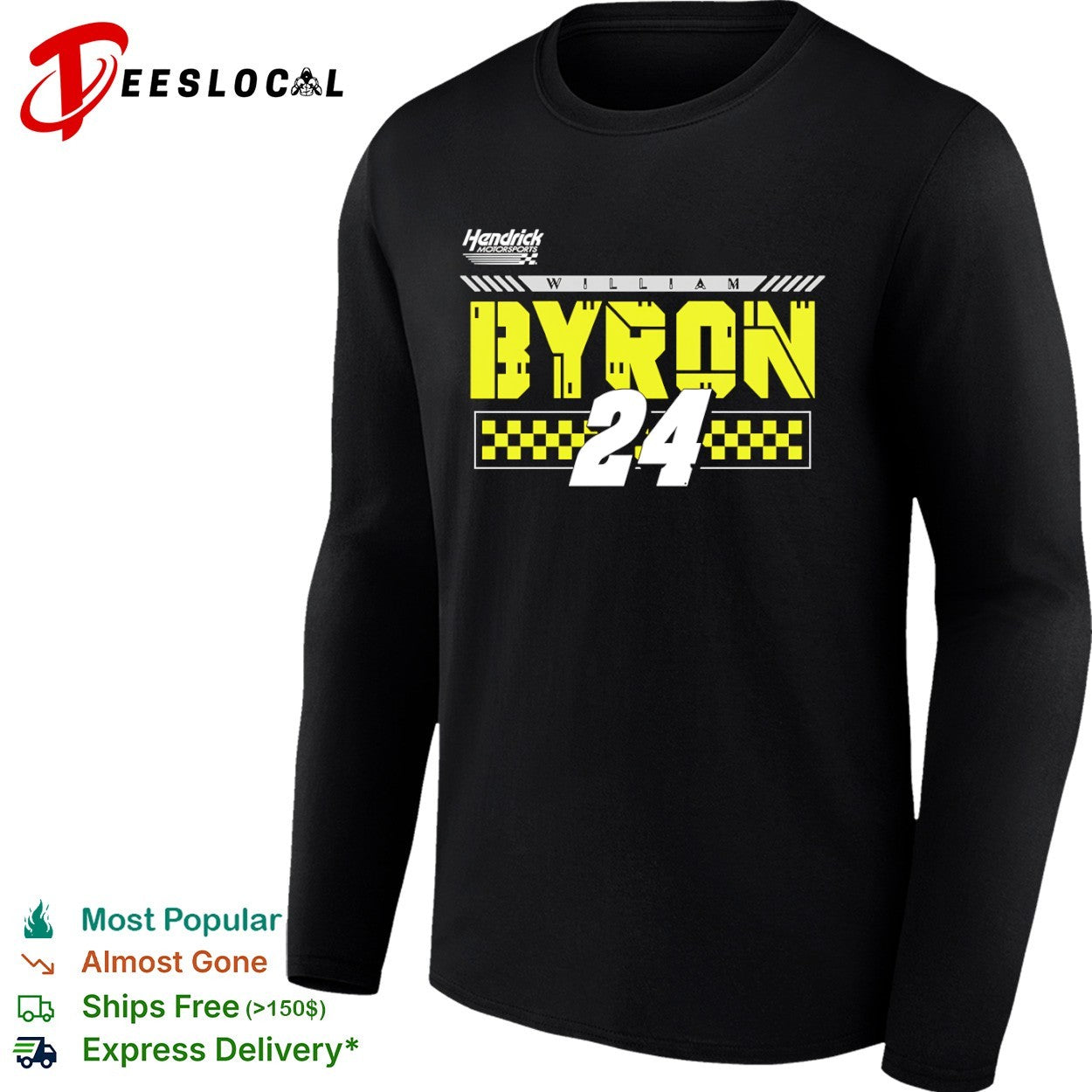 William Byron Hendrick Motorsports number 24 shirt