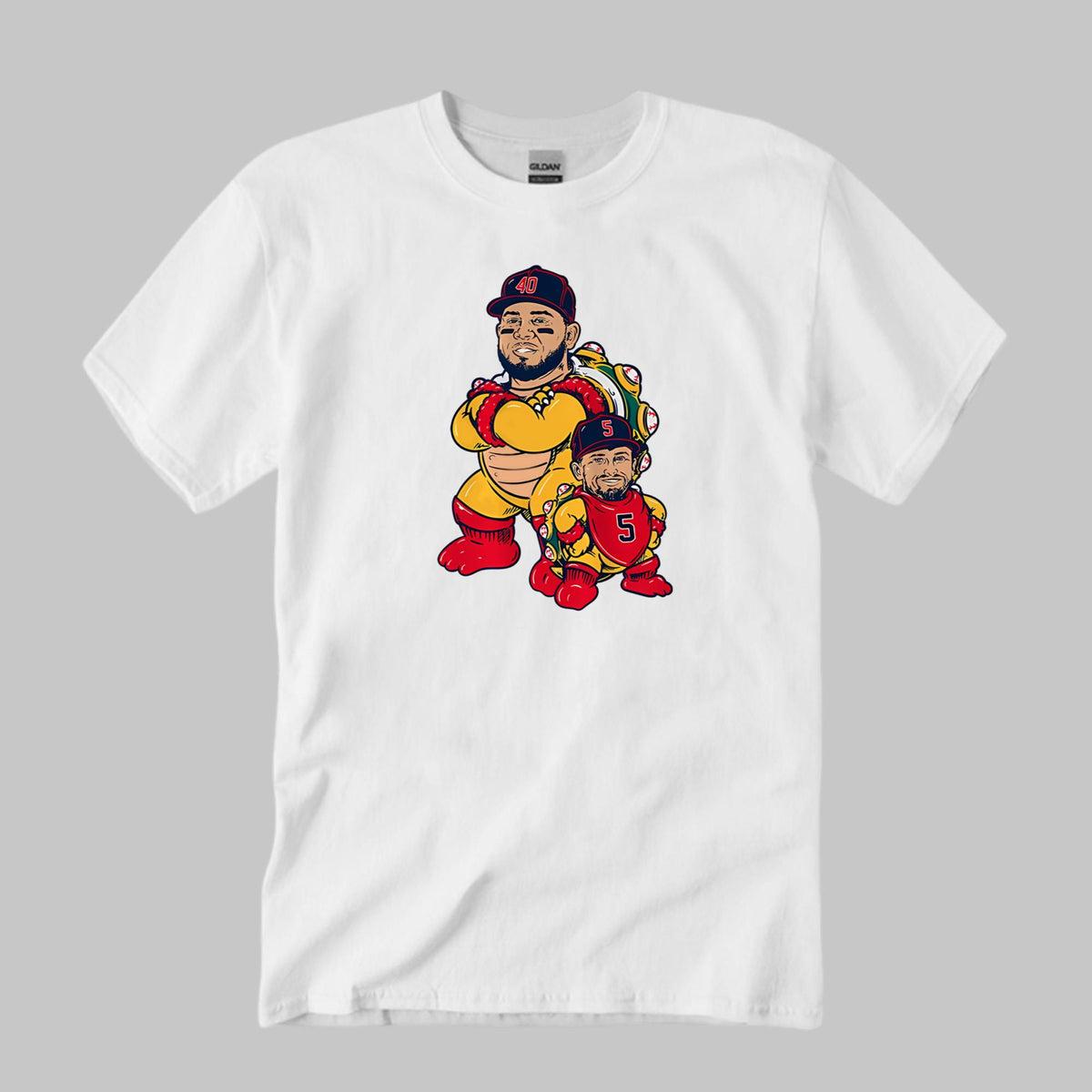Willson Contreras And Caleb Durbin Mini Bowser Shirt