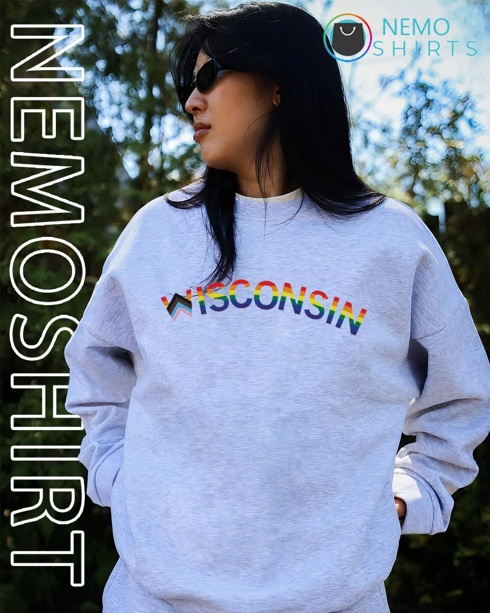 Wisconsin pride LGBTQ shirt