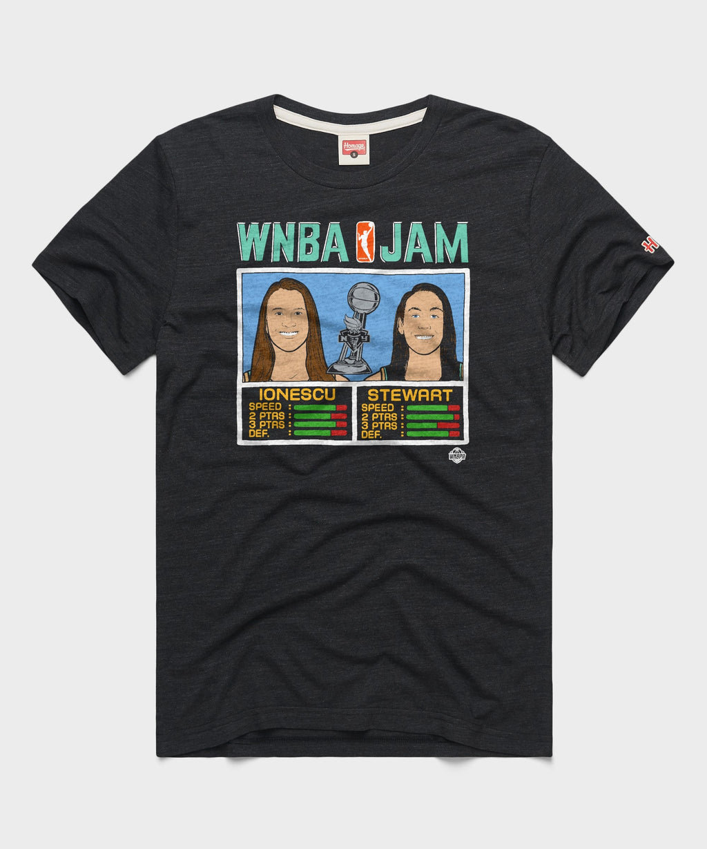 WNBA Jam Liberty 2024 Champs Ionescu And Stewart