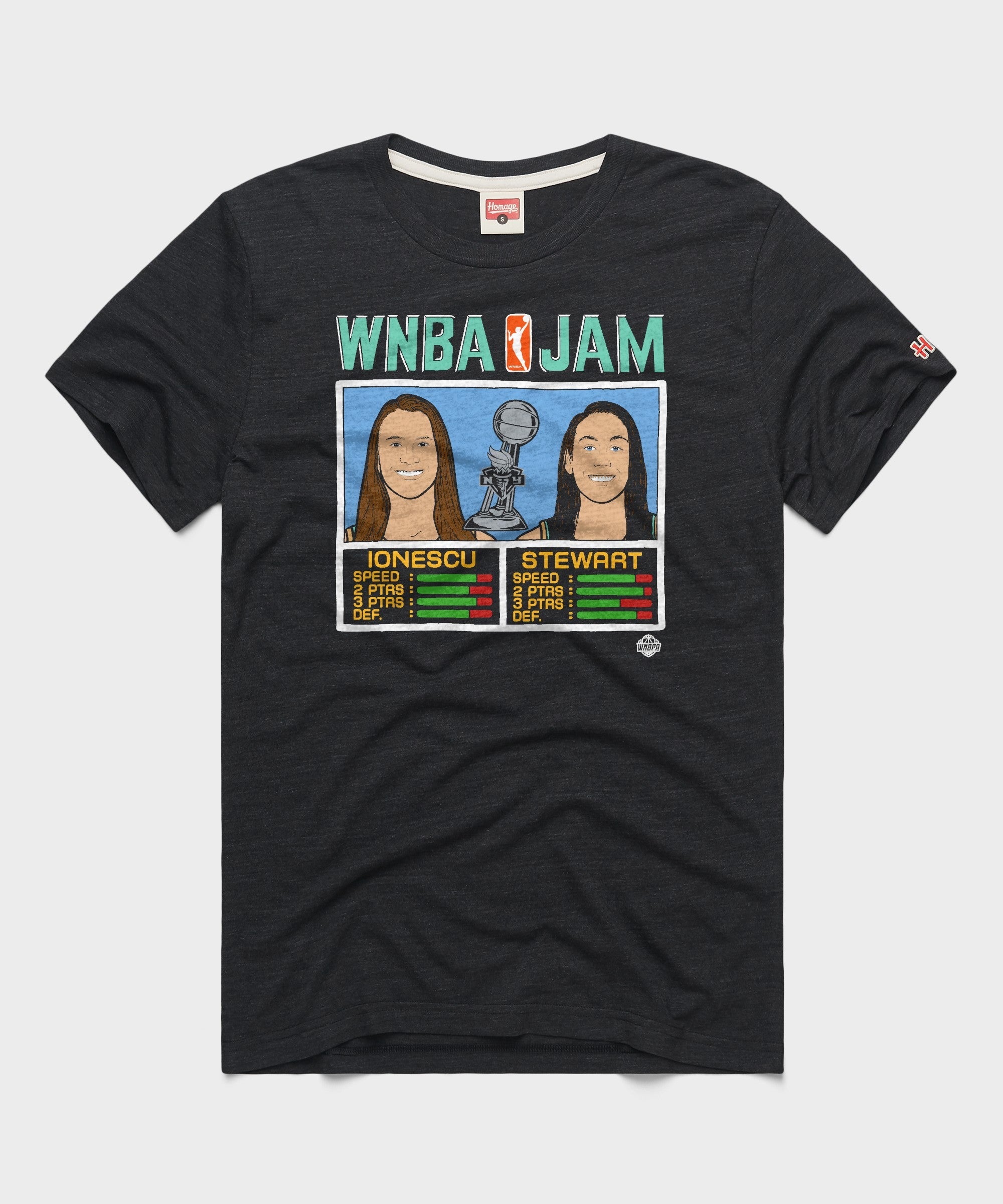WNBA Jam Liberty 2024 Champs Ionescu And Stewart