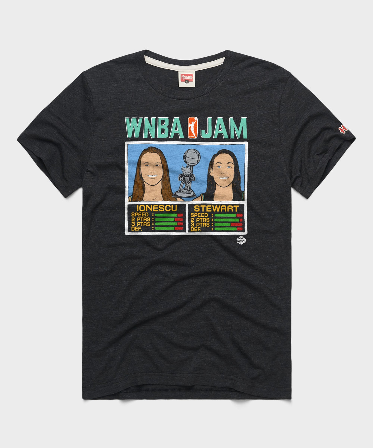 WNBA Jam Liberty 2024 Champs Ionescu And Stewart