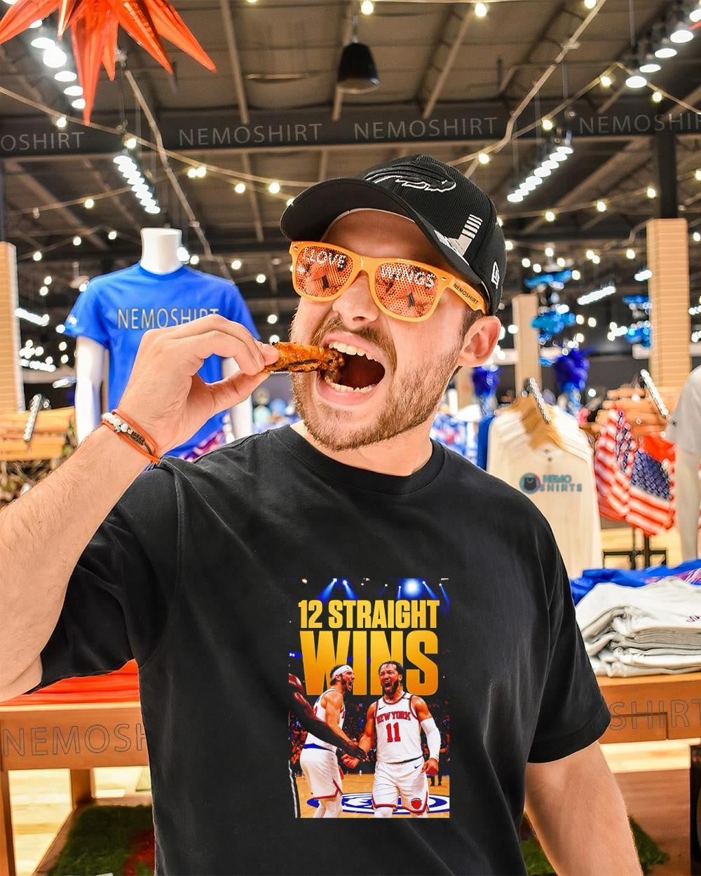 New York Knicks winning 12 straight games shirt