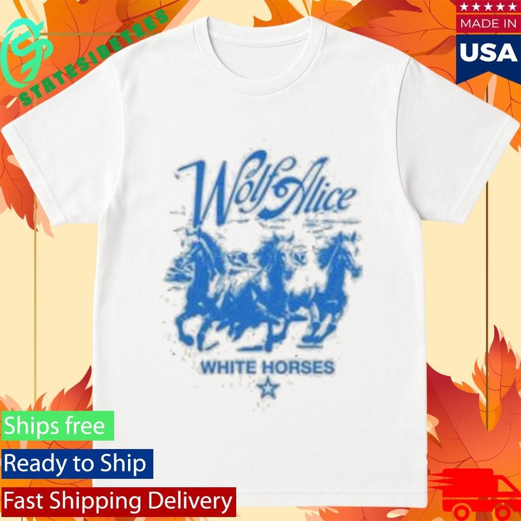 Wolf Alice White Horses Shirt