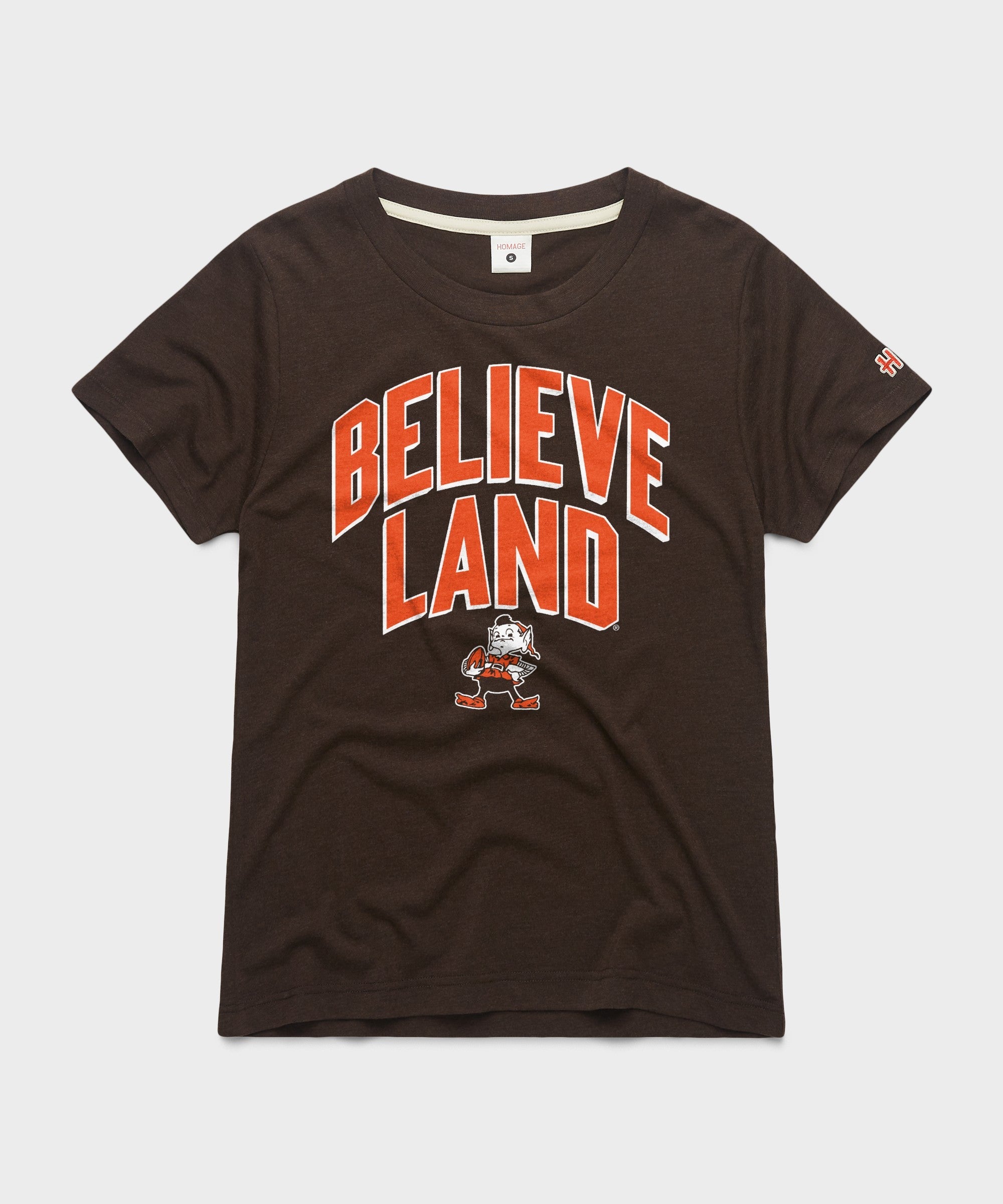 Women's Believeland Cleveland Browns Brownie