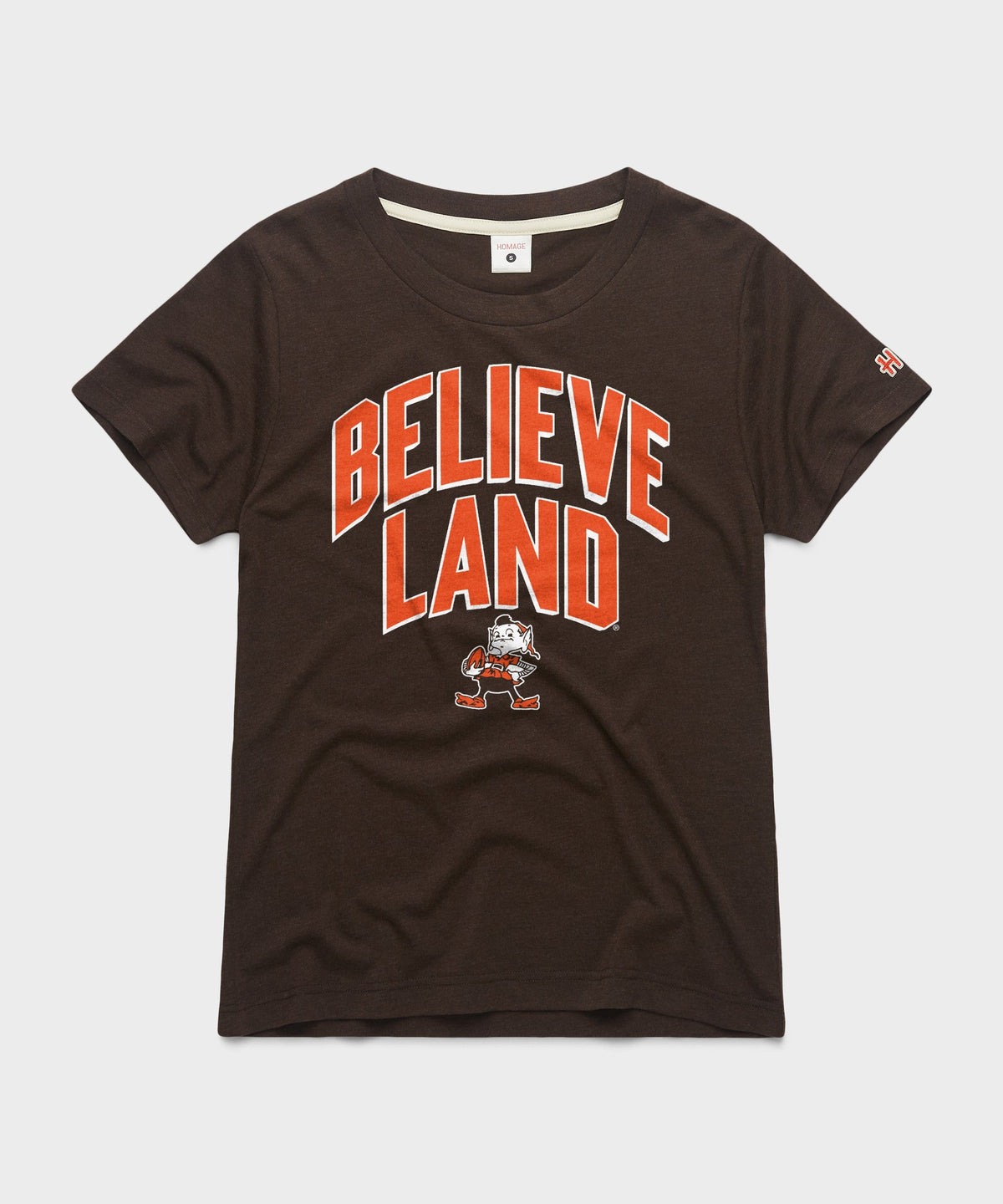 Women's Believeland Cleveland Browns Brownie