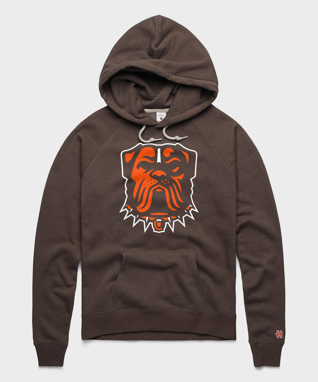 Women's Cleveland Browns Dog Logo Hoodie