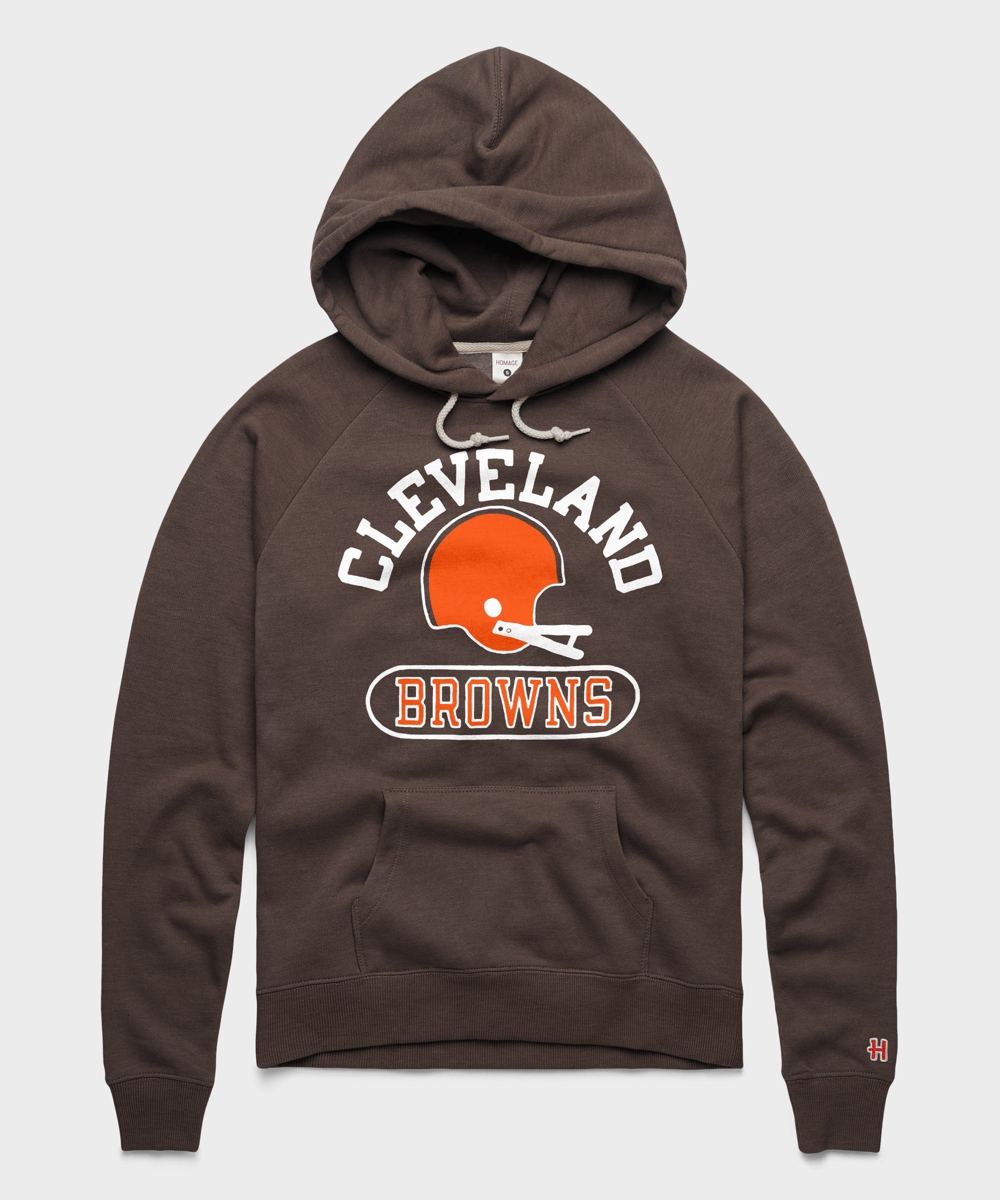 Women's Cleveland Browns Throwback Helmet Hoodie
