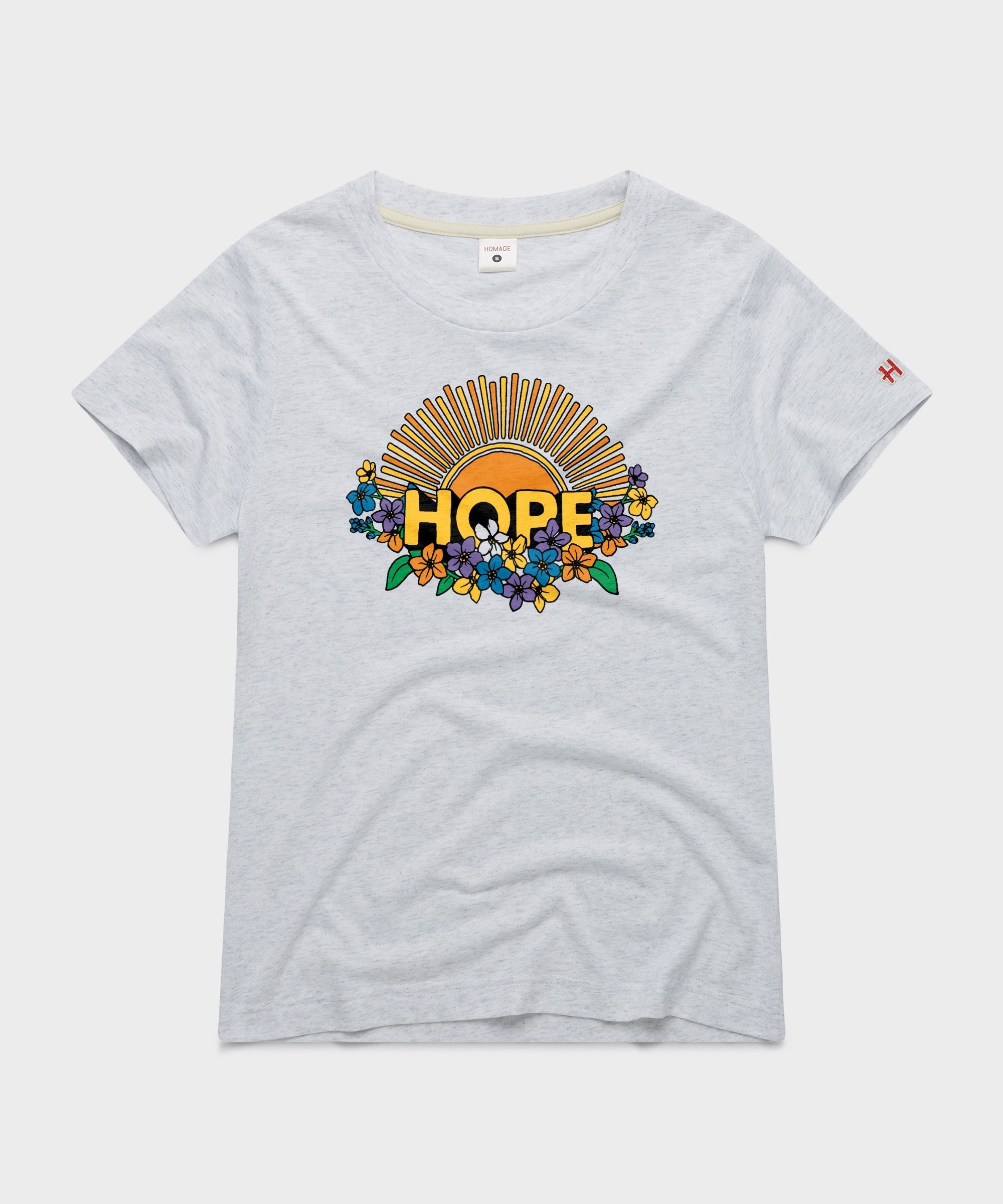 Women's Hope Sun And Flowers