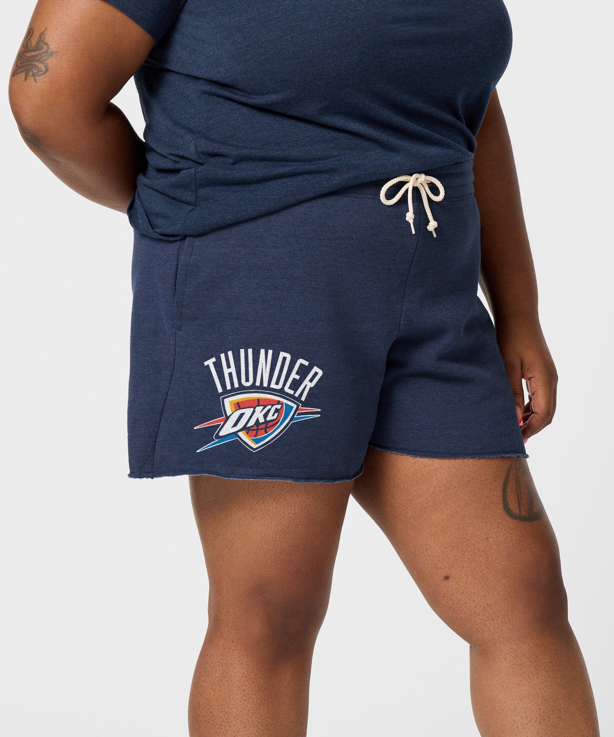 Women's Oklahoma City Thunder Arch Sweat Shorts