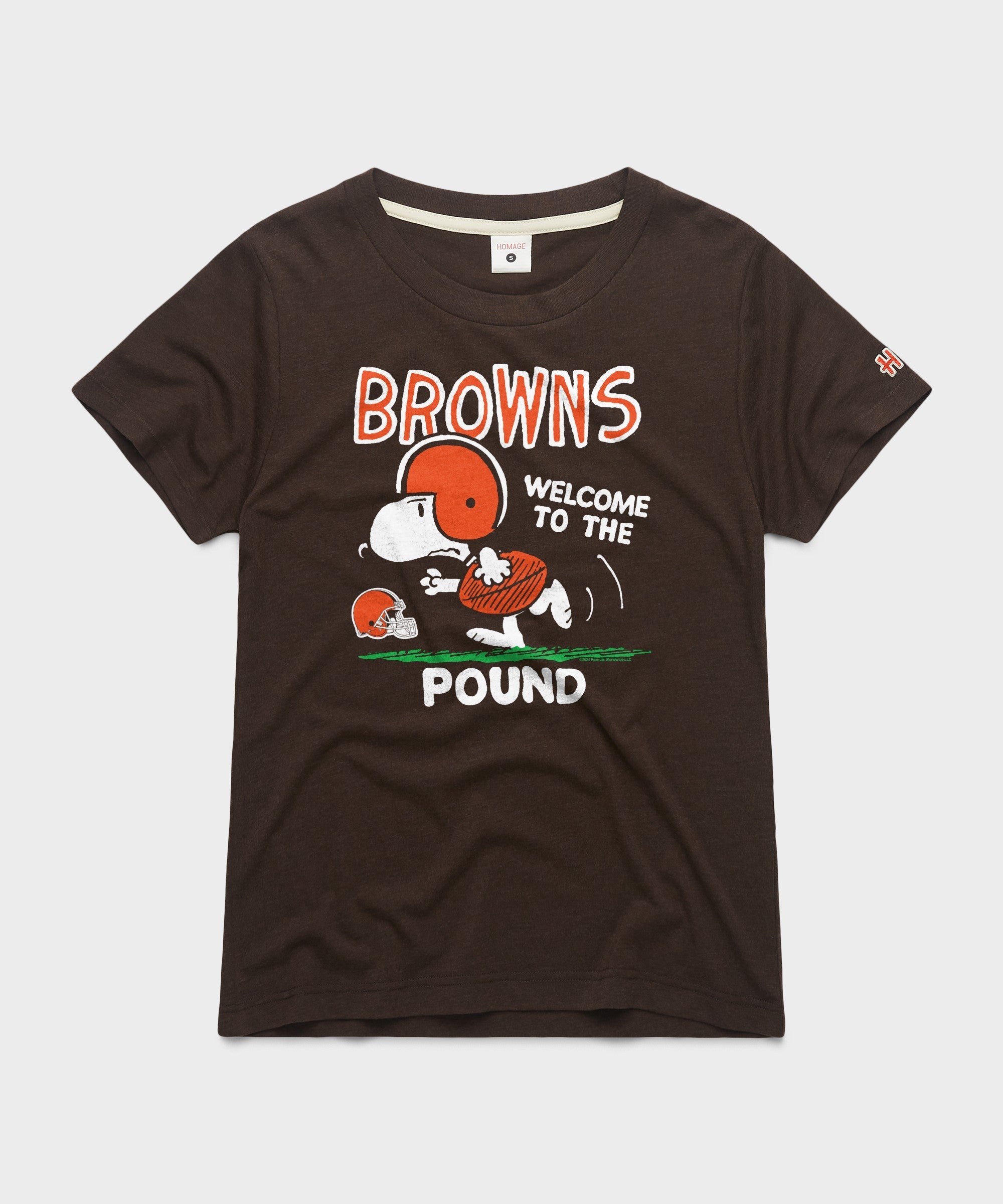 Women's Peanuts x Cleveland Browns Welcome To The Pound