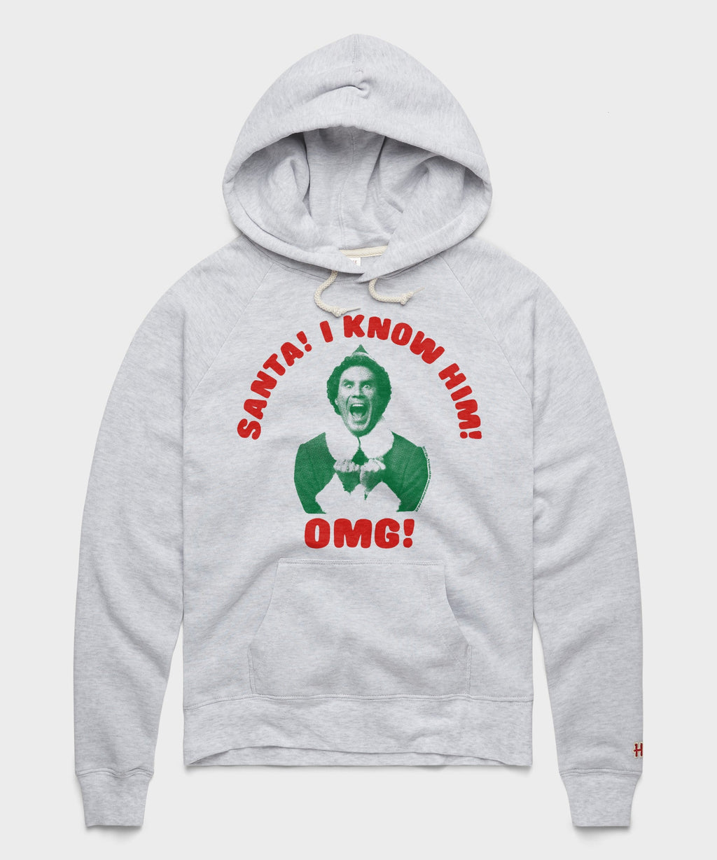 Women's Santa! I Know Him! OMG! Hoodie