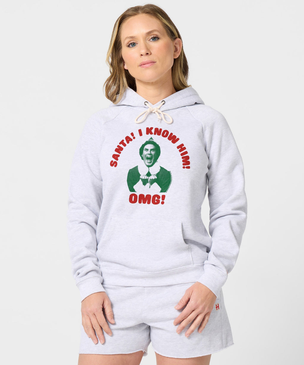 Women's Santa! I Know Him! OMG! Hoodie
