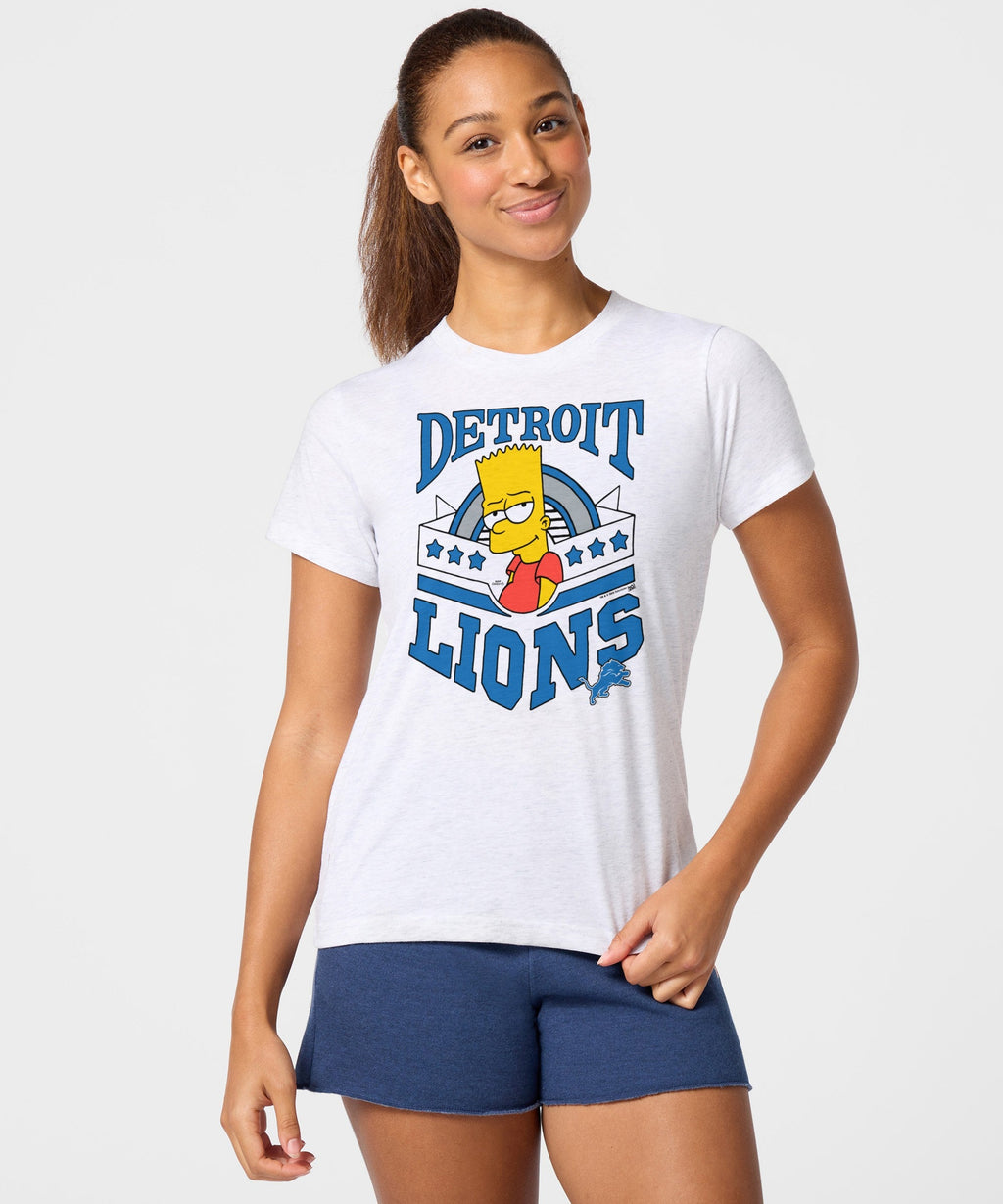 Women's The Simpsons Bart x Detroit Lions