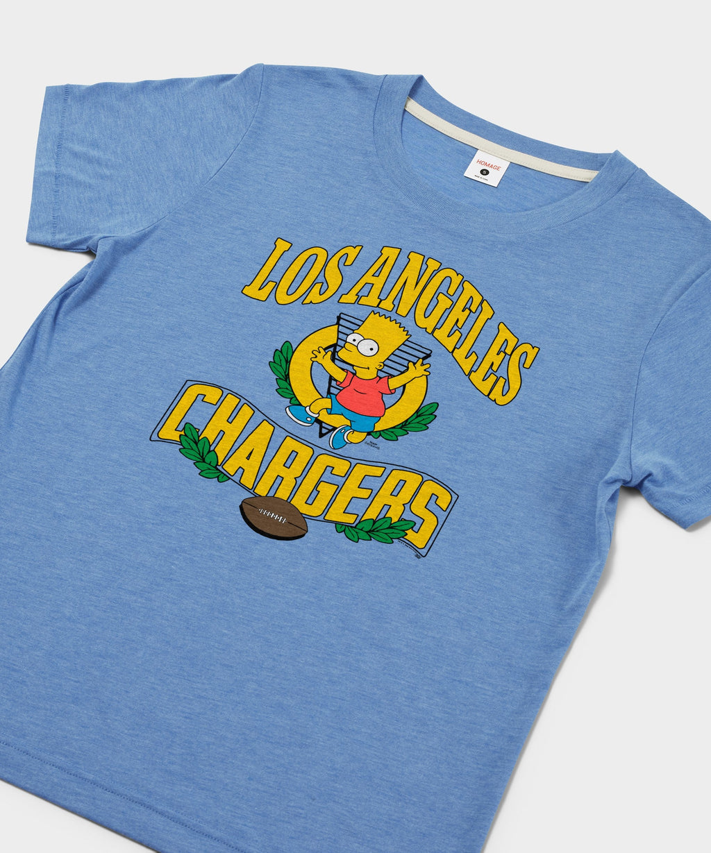 Women's The Simpsons Bart x Los Angeles Chargers