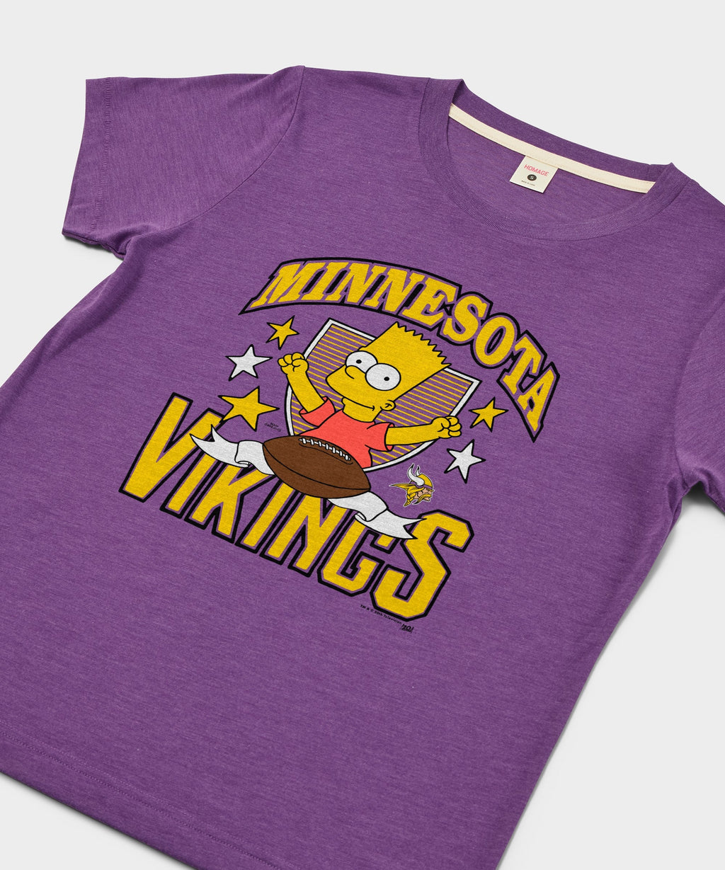 Women's The Simpsons Bart x Minnesota Vikings