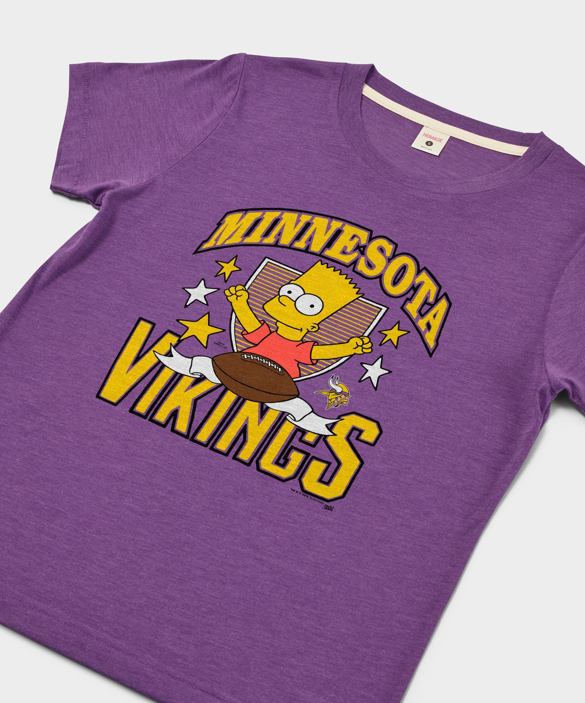 Women's The Simpsons Bart x Minnesota Vikings