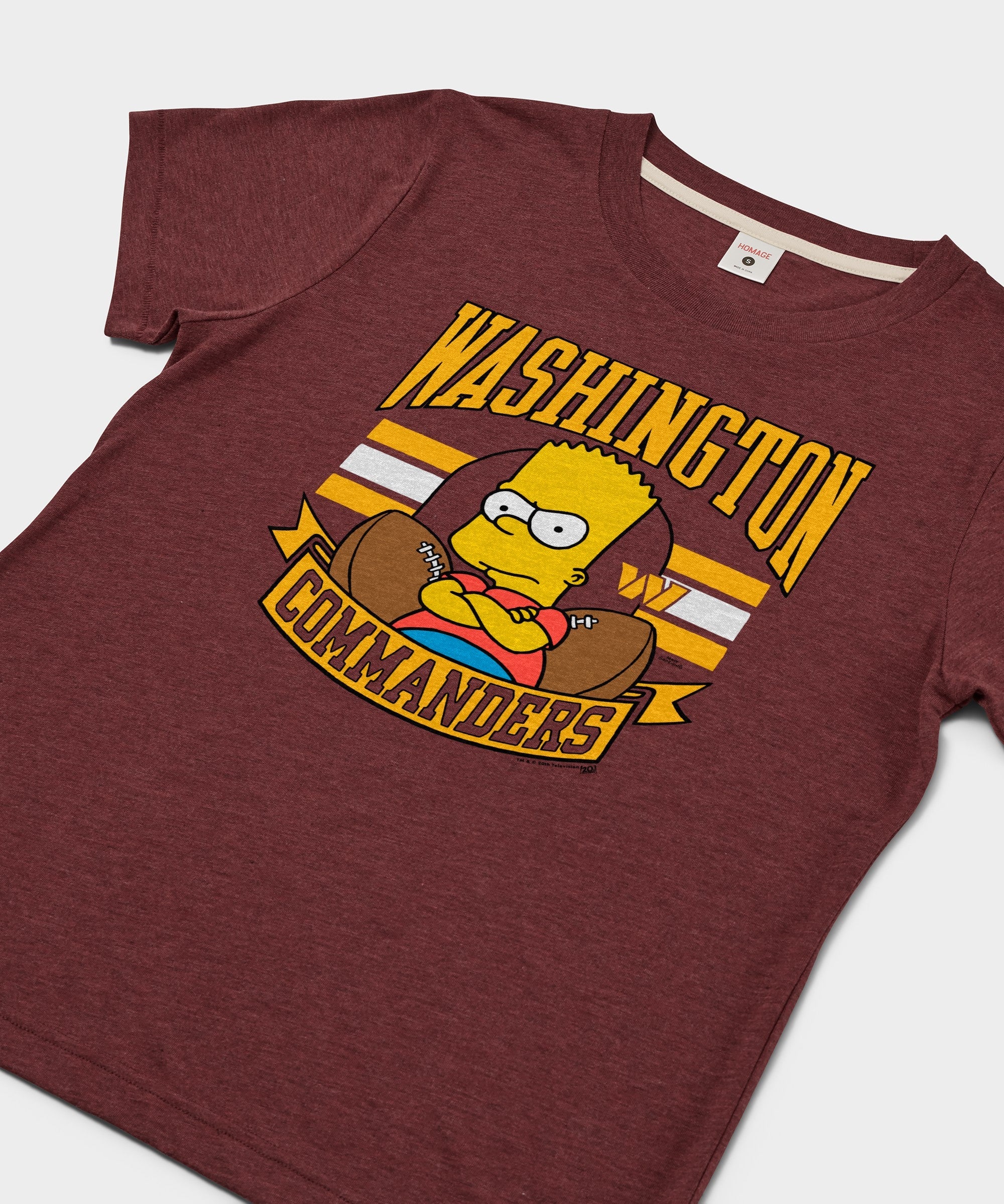 Women's The Simpsons Bart x Washington Commanders