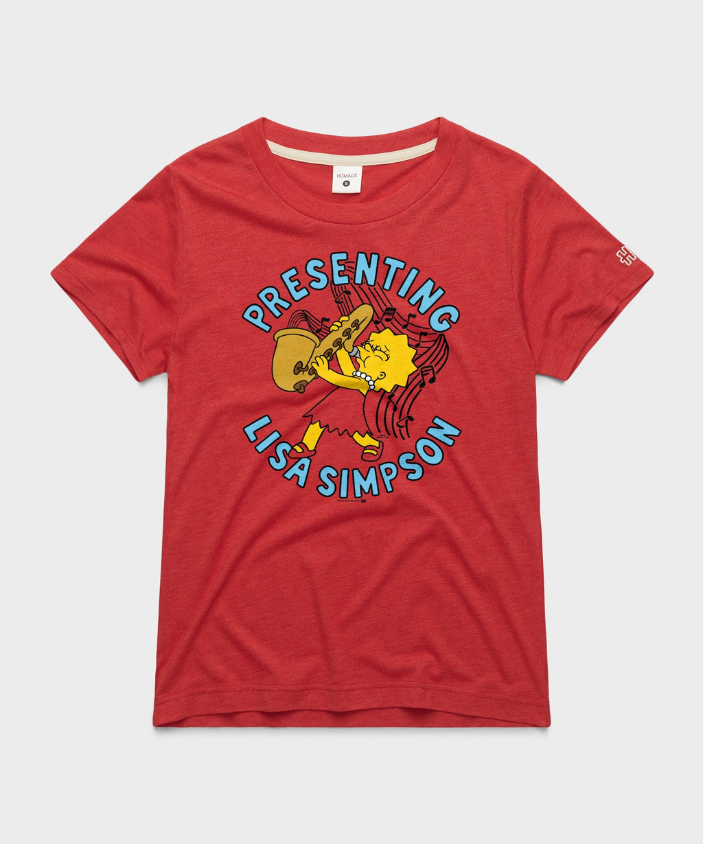Women's The Simpsons Presenting Lisa Simpson
