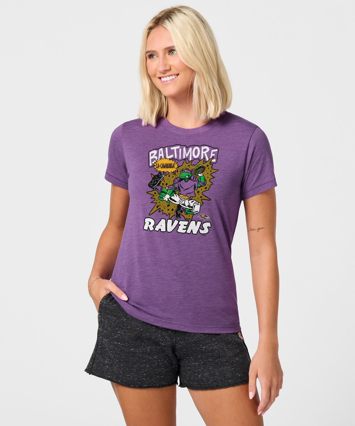 Women's TMNT Donatello x Baltimore Ravens