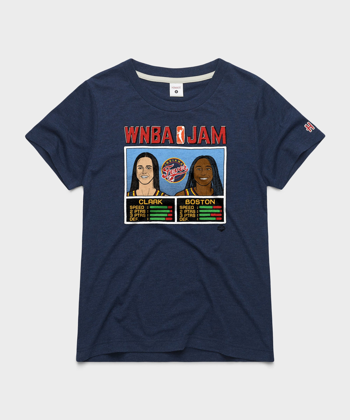 Women's WNBA Jam Fever Clark And Boston