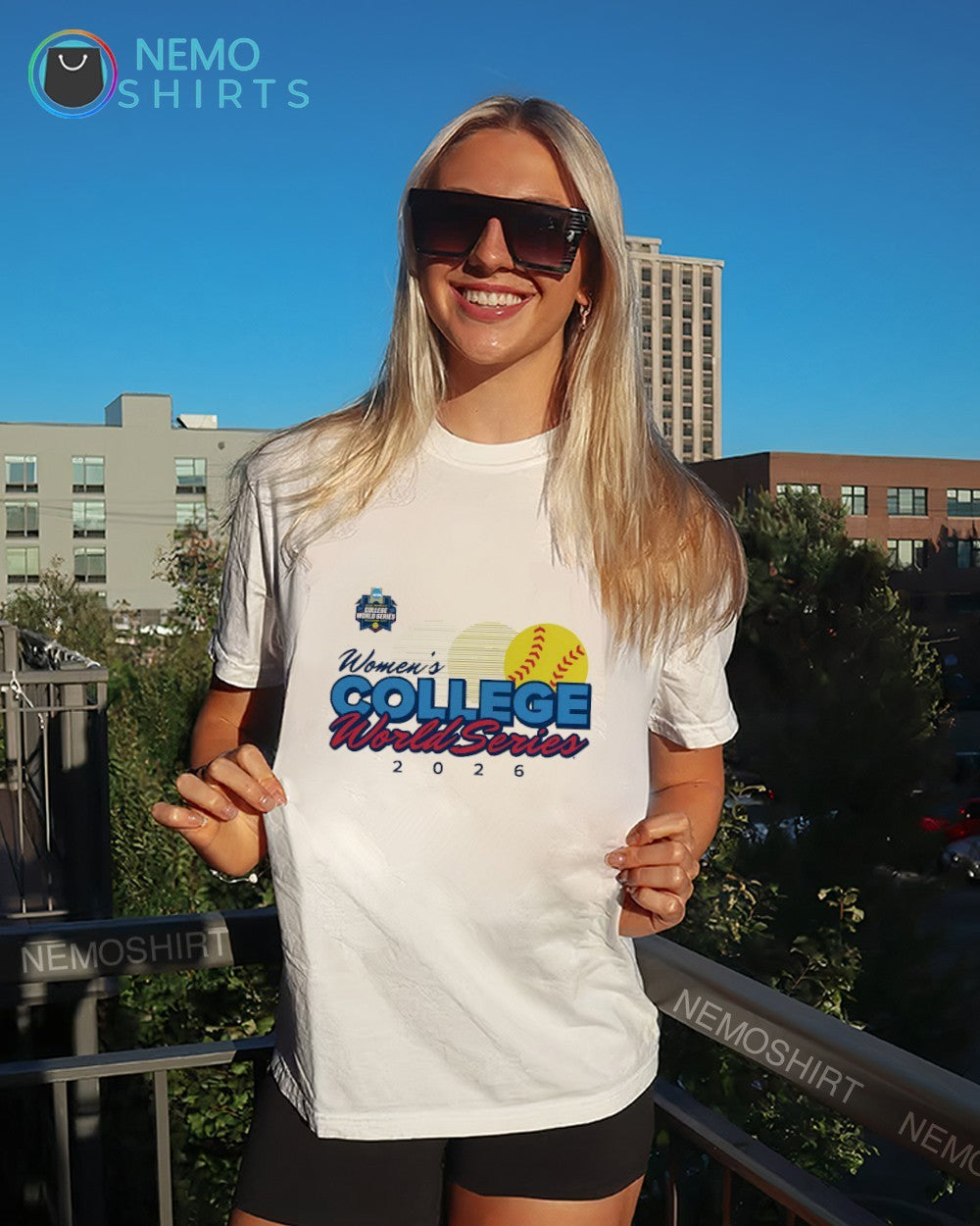 Women’s College World Series 2026 softball shirt