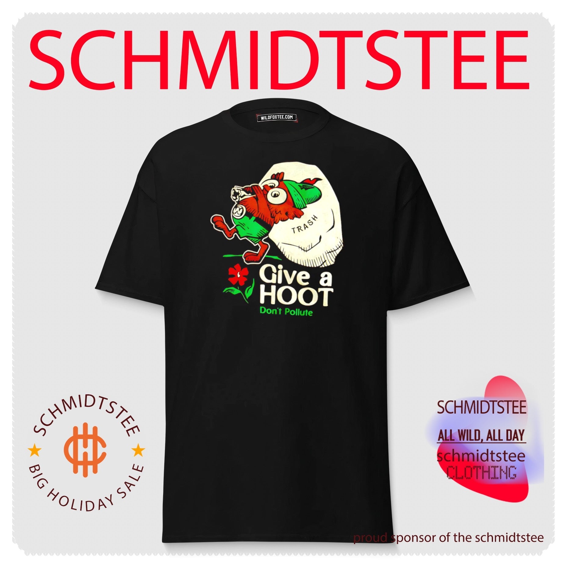 Woodsy Owl Bundle give a hoot don’t pollute shirt