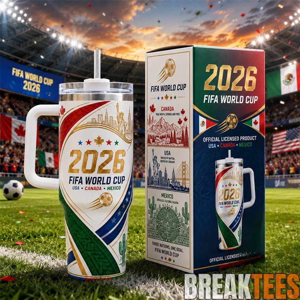 World Cup 2026 40 Oz Tumbler With Handle