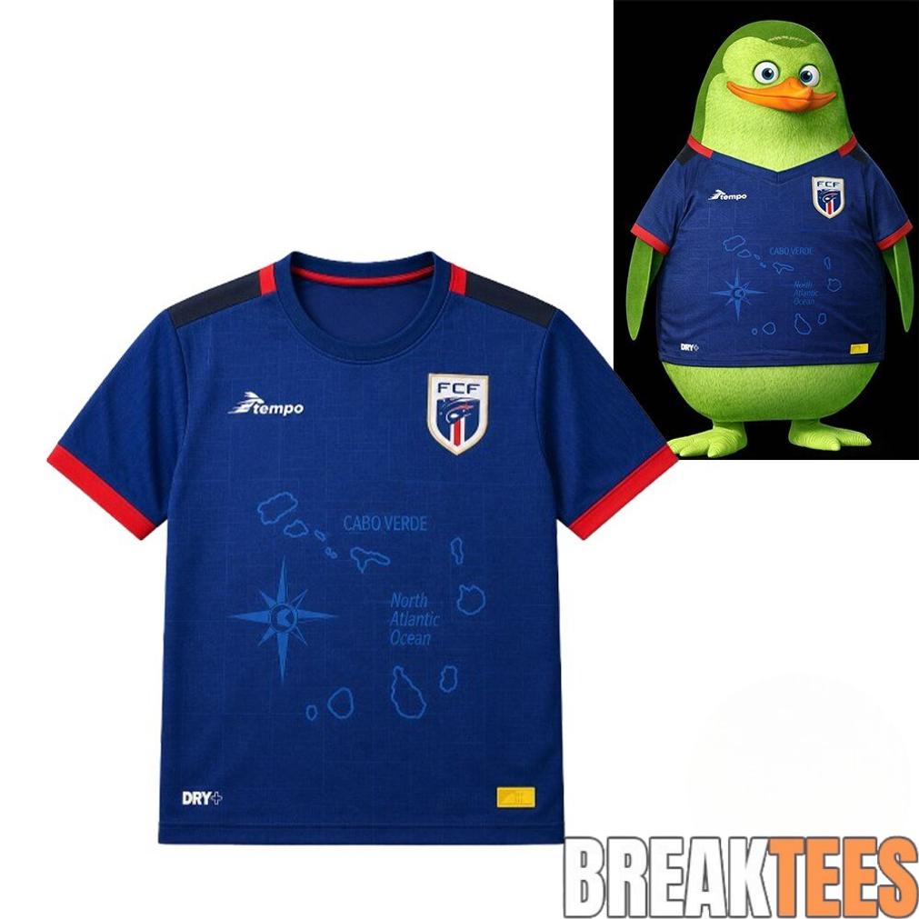 World Cup 2026 Cape Verde Mascot Football Jersey