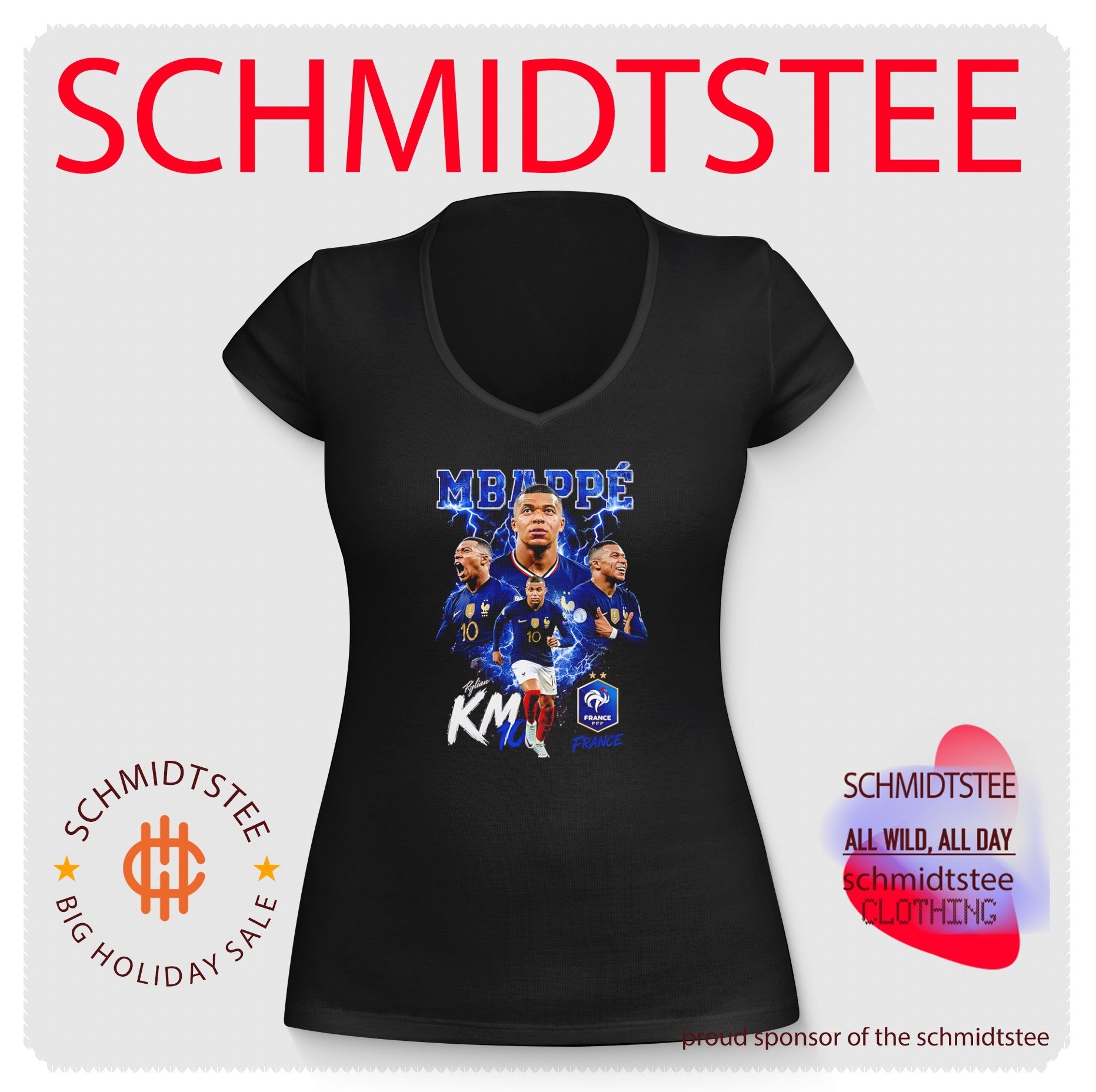 World Cup 2026 Kylian Mbappé France graphic shirt