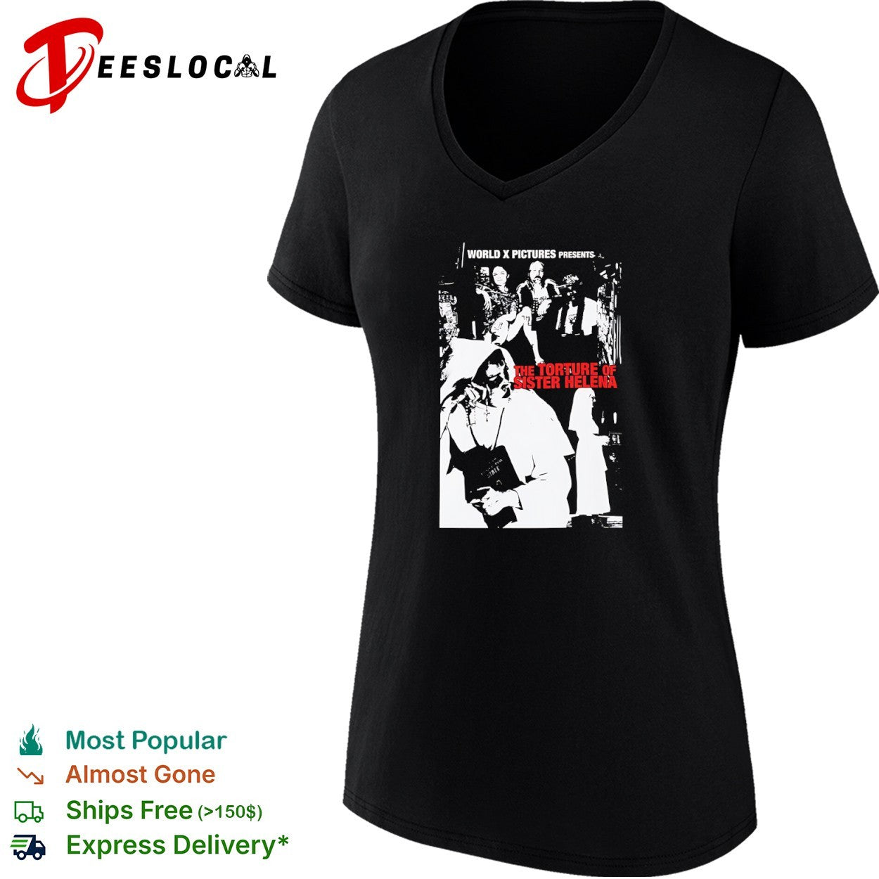 World X Pictures presents the torture of sister helena shirt